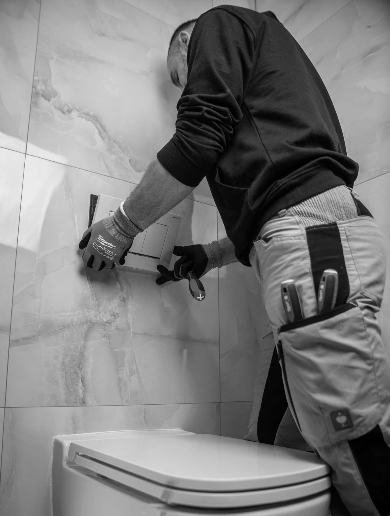 Salle de bain : réseaux et pose soignée