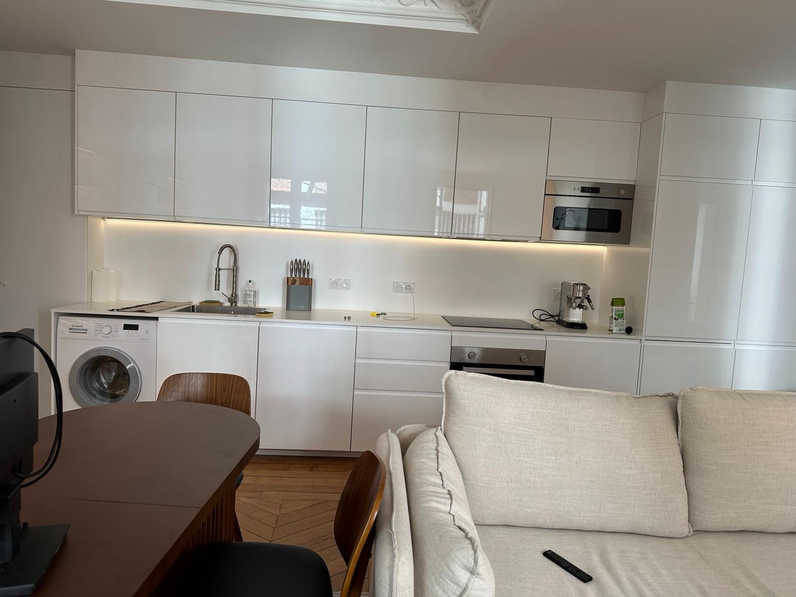 Cuisine sur mesure — rénovation complète